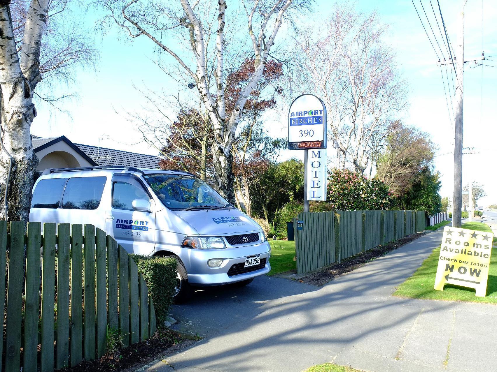 Airport Birches Motel Christchurch Esterno foto